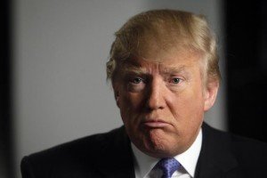 Donald Trump Grumpy