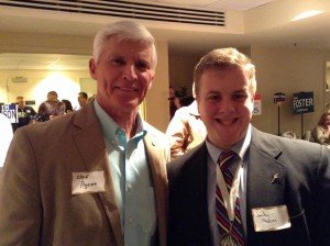 Haskins with his "good friend" bigoted RNC Committeeman Dave Agema