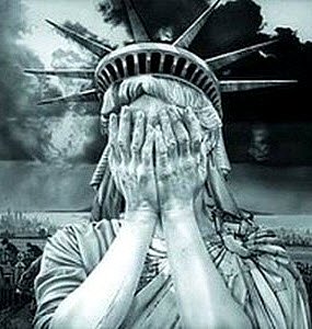 Statue of Liberty face palm