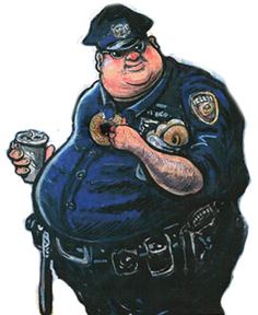obese sheriff